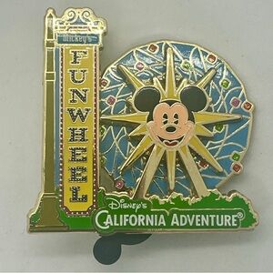 Disneys California Adventure- DLR - Mickey's Fun Wheel Spinning Pin